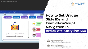 How to Set Unique Slide IDs and Enable JavaScript Navigation in Articulate Storyline 360