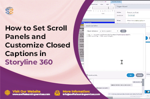 Control Scroll Panels and Customize Closed Captions in Storyline 360
