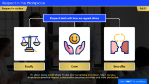 Respect in the Workplace | Swift eLearning Services – Custom eLearning and Digital Training Solutions