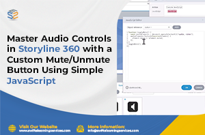 create custom mute unmute button storyline 360