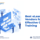 Best eLearning Vendors for Effective Online Training