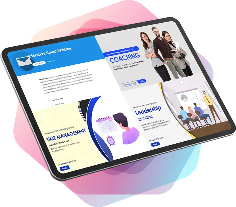 Upskill your employees with our free online courses.