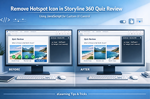Remove the Hotspot Icon in Storyline 360 Quiz Review Using JavaScript